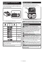 Preview for 12 page of Makita UR007GT101 Instruction Manual