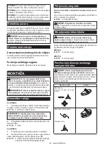 Preview for 36 page of Makita UR007GZ01 Instruction Manual