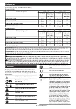 Preview for 58 page of Makita UR007GZ01 Instruction Manual