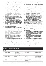 Preview for 17 page of Makita UR012G Instruction Manual