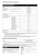 Preview for 25 page of Makita UR012G Instruction Manual