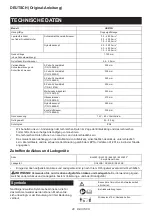 Preview for 40 page of Makita UR012G Instruction Manual