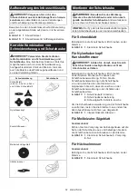 Preview for 51 page of Makita UR012G Instruction Manual