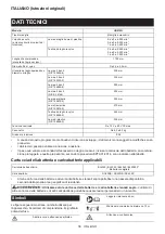 Предварительный просмотр 56 страницы Makita UR012G Instruction Manual