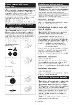 Preview for 67 page of Makita UR012G Instruction Manual