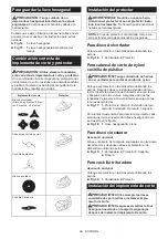 Preview for 98 page of Makita UR012G Instruction Manual