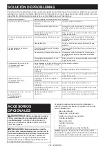 Preview for 102 page of Makita UR012G Instruction Manual