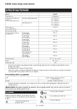 Preview for 118 page of Makita UR012G Instruction Manual