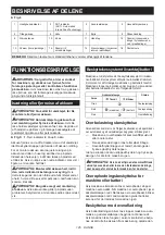 Preview for 125 page of Makita UR012G Instruction Manual