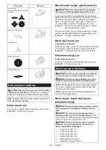 Preview for 158 page of Makita UR012G Instruction Manual