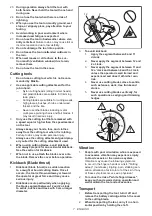 Предварительный просмотр 7 страницы Makita UR012GT201 Instruction Manual