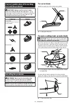 Предварительный просмотр 15 страницы Makita UR012GT201 Instruction Manual