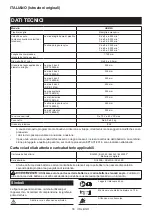 Предварительный просмотр 56 страницы Makita UR012GT401 Instruction Manual