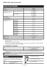 Предварительный просмотр 118 страницы Makita UR012GT401 Instruction Manual