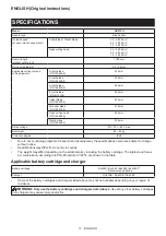 Предварительный просмотр 11 страницы Makita UR012GZ04 Instruction Manual