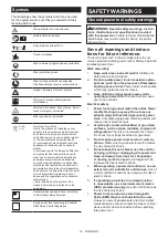 Preview for 12 page of Makita UR012GZ04 Instruction Manual