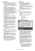 Preview for 50 page of Makita UR012GZ04 Instruction Manual