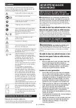 Preview for 90 page of Makita UR013G Instruction Manual