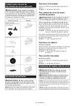 Preview for 99 page of Makita UR013G Instruction Manual