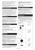 Preview for 158 page of Makita UR013G Instruction Manual