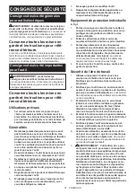 Preview for 21 page of Makita UR014G Instruction Manual