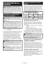 Preview for 52 page of Makita UR014G Instruction Manual
