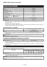 Preview for 97 page of Makita UR014G Instruction Manual