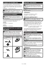 Preview for 66 page of Makita UR016G Instruction Manual