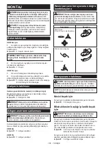 Preview for 165 page of Makita UR017GZ Instruction Manual