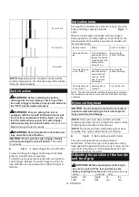 Предварительный просмотр 21 страницы Makita UR100D Instruction Manual