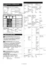 Предварительный просмотр 48 страницы Makita UR100D Instruction Manual