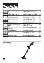 Makita UR100DSAE Instruction Manual preview