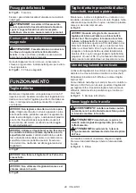 Preview for 48 page of Makita UR100DSAE Instruction Manual