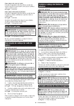 Preview for 80 page of Makita UR100DSAE Instruction Manual