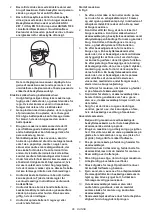 Preview for 86 page of Makita UR100DSAE Instruction Manual