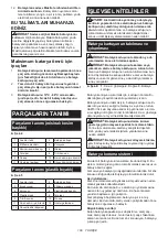 Preview for 109 page of Makita UR100DSAE Instruction Manual