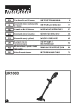 Makita UR100DZ Instruction Manual preview