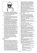 Предварительный просмотр 10 страницы Makita UR100DZ Instruction Manual