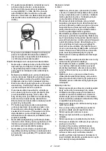 Предварительный просмотр 47 страницы Makita UR100DZ Instruction Manual