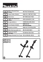 Makita UR101C Instruction Manual preview