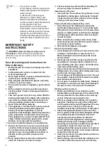Предварительный просмотр 8 страницы Makita UR180D Instruction Manual