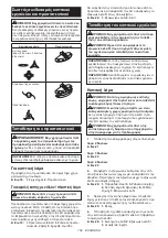 Preview for 154 page of Makita UR201C Instruction Manual