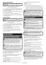 Preview for 19 page of Makita UR202C Instruction Manual