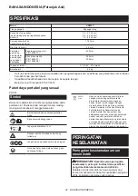 Preview for 22 page of Makita UR202C Instruction Manual