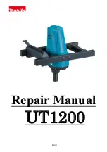 Предварительный просмотр 2 страницы Makita UT 1200 Repair Manual