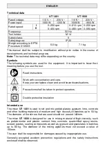 Preview for 2 page of Makita UT 1600 Original Instructions Manual