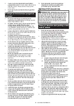 Preview for 25 page of Makita UT001G Instruction Manual