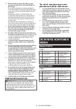 Preview for 26 page of Makita UT001G Instruction Manual