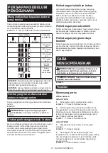 Preview for 27 page of Makita UT001G Instruction Manual