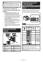 Preview for 15 page of Makita UT002G Instruction Manual